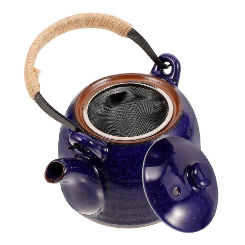 Water Kettle Porcelain Teakettle Reusable For Kitchen Use Fine Craftsmanship Special Shape 1Pcs