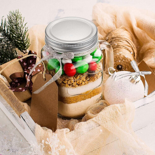 30 Packs Mason Jar Lids Regular Mouth Leak Proof Secure Mason Storage Solid Caps 1