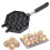 10 Hole Double Sided Takoyaki Maker Baking Pan for Kitchen Camping Home 2
