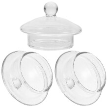 3 stuks theepot glazen deksels theeketel vervangende glazen deksels theepot vervangende deksels [jkw]