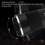 Stainless Steel Vacuum Flask - 3rd Generation Plastic Spray Black - 380ml 3