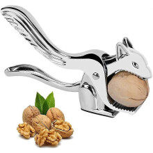 Nussknacker, Edelstahl-Nussknacker, Metall-Nussknacker, rutschfest