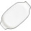 Ceramic Serving Plate Double Handle Formal Dinner Deep Pie Pan Bright Color Stackable 1Pcs 3