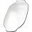 Ceramic Serving Plate Double Handle Formal Dinner Deep Pie Pan Bright Color Stackable 1Pcs 4