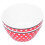 4PCS 6in Salad Bowl Dinner Serving Bowl Sets Kitchen Imitation Porcelain Dinnerware 4
