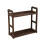 Double layer multi-purpose plastic kitchen storage shelf, bathroom management shelf 1