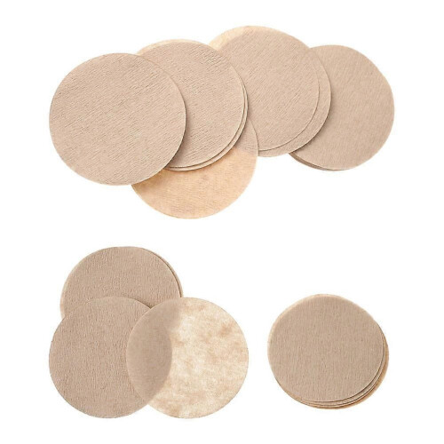 Remove Grounds Coffee Filter Paper for DIY Coffee 600Pcs Unbleached 2