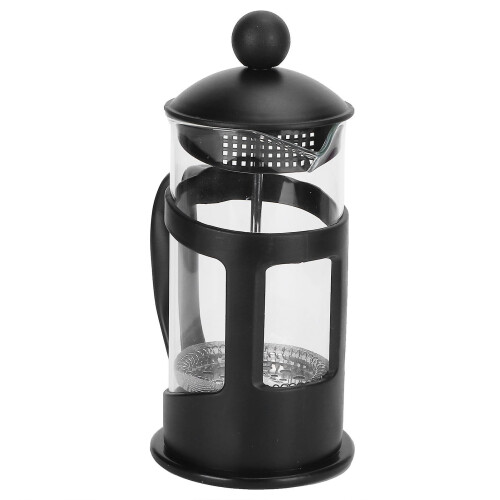 Coffee Tea Maker Kettle High Temperature Resistant Borosilicate Filter Teapot Hand Brewing Black 1