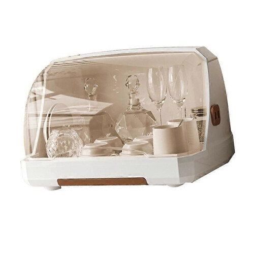 Multi Functional Storage Organizer Desktop Cup Storage Rack Cup Drying Rack Dustproof Glass Tea Cup 1