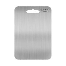 Titanium snijplank Lichtgewicht en duurzame keukenplank Niet-giftig en roestbestendig Snijden