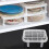 Under Sink Shelf Plate Dish Rack Organizer Holder Shelf Kitchen Bathroom Storage ,White 2