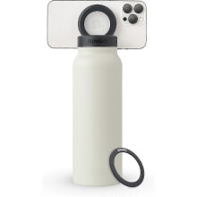 Bouteille d'eau isotherme pour iPhone avec support magnétique | Bouteille d'eau en acier inoxydable