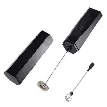 Mini frusta da caffè con manico, piccola frusta elettrica, per cottura in plastica, 4,5x24 cm, per sbattere