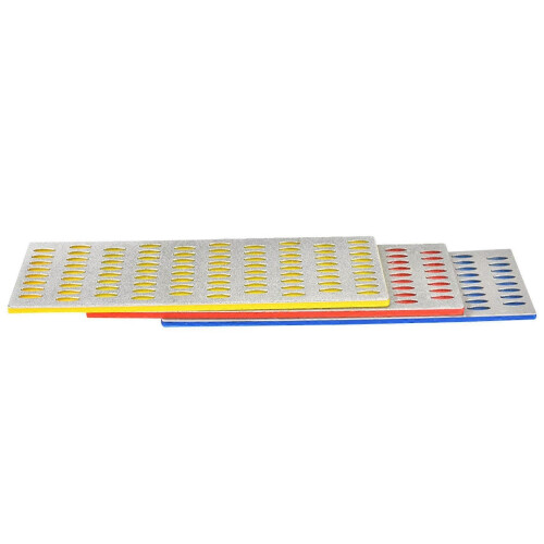 3PCS Diamond Sharpening Stones Whetstone Sharpening Tool Coarse/Medium/Fine Grinding 2