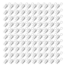100 Stück Vorhangklammern, hochwertiges Metall, robust, langlebig, rostfrei, breite Anwendung, Metallklammern