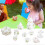 15pcs 1/12 Ceramics Tea Cup Set Dollhouse Decoration Simulation Mini Kitchen Accessories 4
