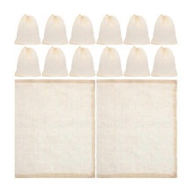 Sachets de thé réutilisables, sachets d'épices, filtration fine pour la cuisson et le filtrage, pour