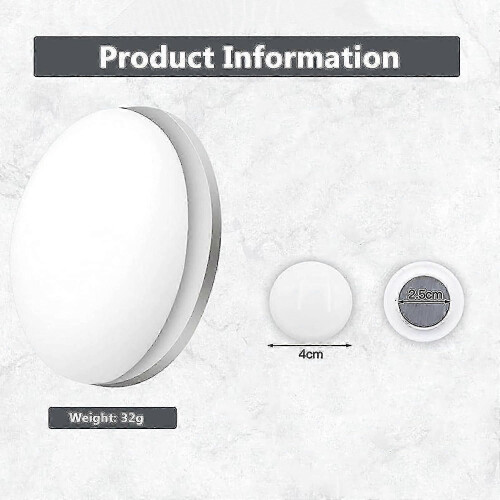 Poids magnétiques ronds pour rideaux de douche, 10 pièces 2