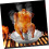 Grill accessories roasting pan chicken stand BBQ roasting rack multipurpose chicken holder 4