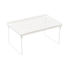 Organiseur de bureau pliable et innovant avec étagère pliable pour salle de bain et bureau, creux