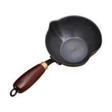 Mini Hot Oil Pan Iron with Handle Heart Shaped Skillet Pan for Burns Oil Rvs