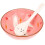 1 Set of Ceramic Tableware Kit Decorative Bowl Dish Spoon Set Single Person Tableware Kit 3
