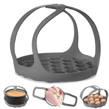 Silikoninen painekeitinkulho 6Qt/8Qt Instant Potille, BPA (harmaa)
