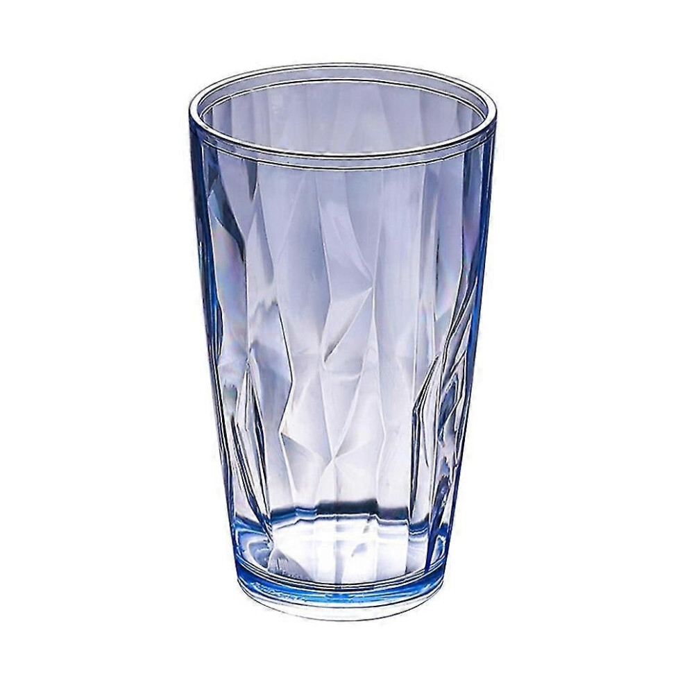 Unbreakable Drinking Glasses 490ml Acrylic Shatterproof Water Tumblers Beer Cup SZRH A-F