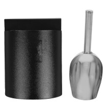Pelle à glace avec support en acier inoxydable pour céréales, usage commercial, 16,50 x 12,00 x 9,50