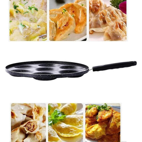 Non-stick Omelette Pan for Breakfast 7-hole Lazy Pan 1