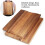 Solid Acacia Wood Large Thick Cutting Board for Kitchen Meat Serving Cheese Board 2
