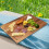 Solid Acacia Wood Large Thick Cutting Board for Kitchen Meat Serving Cheese Board 4