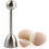 Soft & Hard Boiled Egg Cracker Topper - Stainless Steel Shell Separator for Easy Peeling1 1