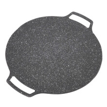 Poêle à griller antiadhésive 6 couches pour grillades intérieures ou extérieures, universelle, 30 cm