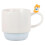 Ceramic Teacup Home Tea Cup Blue Round Holds Hot Beverages 1Pcs 2