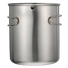 Portable Cup Metal Camping Cup Stainless Steel Traveling Biking Climbing 4.32X3.93X3.93inch 1Pack