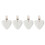 Prevent Curtain Flying Tablecloth Clips Smooth Tablecloth Surface Simple Shape 8.00X4.00X1.30CM 4Pcs 1