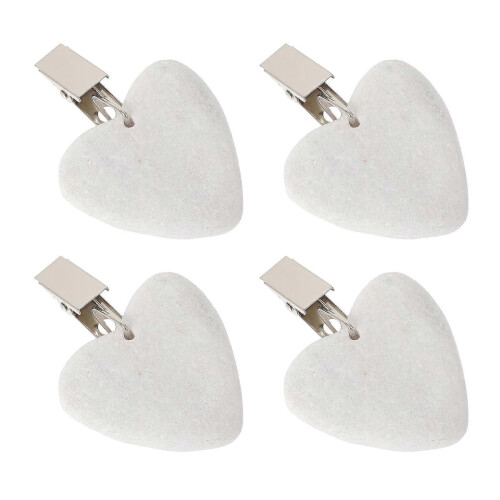 Prevent Curtain Flying Tablecloth Clips Smooth Tablecloth Surface Simple Shape 8.00X4.00X1.30CM 4Pcs 1