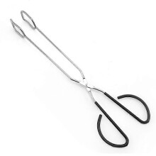 RVS Keukentang Extra Lange Schaartang met Comfortabel Handvat voor Barbecue Grillen
