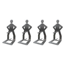Lot de 4 supports à saucisses pour hot-dogs, accessoires amusants pour barbecue