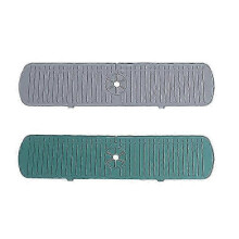 Lot de 2 tampons de robinet en silicone pour cuisine, protection contre les éclaboussures d'eau, pour