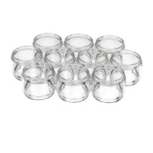 10 stuks heldere bubbelglazen buizen minicups voor Zeus Sub Ohm tank reparatieonderdelen accessoire