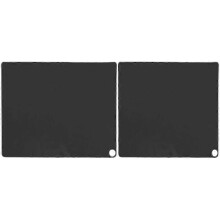 Lot de 2 tapis de protection en silicone résistants à la chaleur pour cuisinière à induction, réutilisables