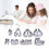 Coffee Filter Basket Cup with 100Pcs Filter Papers Filtering Tool Coffee Machine Accessories 4