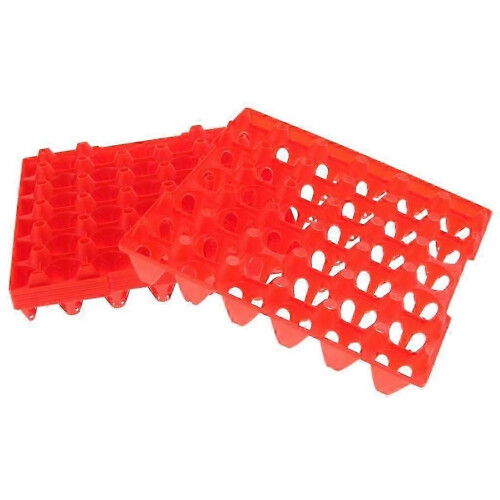 5Pcs Farm & Ranch Plastic Egg Trays for 30 Pieces Eggs Egg Storage Trays 1