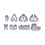 Coffee Filter Basket Cup with 100Pcs Filter Papers Filtering Tool Coffee Machine Accessories 3