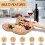 Plateau de charcuterie Bouledogue Français, 30 cm 2