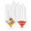 Confezione da 80 bicchieri da Martini in plastica, bicchieri da cocktail, bicchieri da cocktail in plastica 1