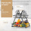 Enhanced Fruit Basket for Kitchen Counter Large Size Fruit Storage Stand Organizer 3