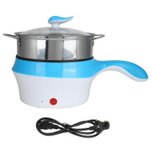 Cuisinière électrique multifonction 1,8 L, faible consommation, antiadhésive, mini marmite avec cuiseur
